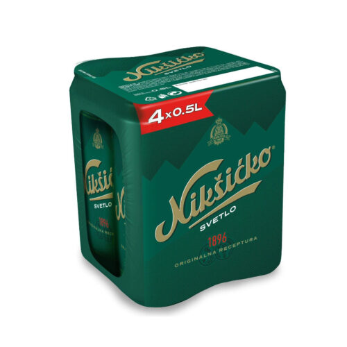 NIKSICKO Beer Can 0.5L X 4