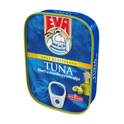 EVA Tuna Fillets Olive Oil 115G