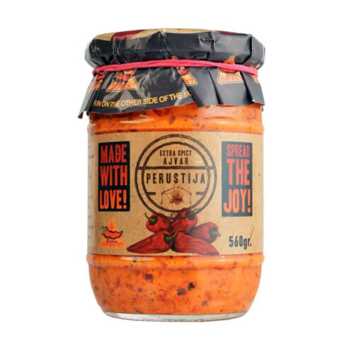 PERUSTIJA  Ajvar Super Hot 560G