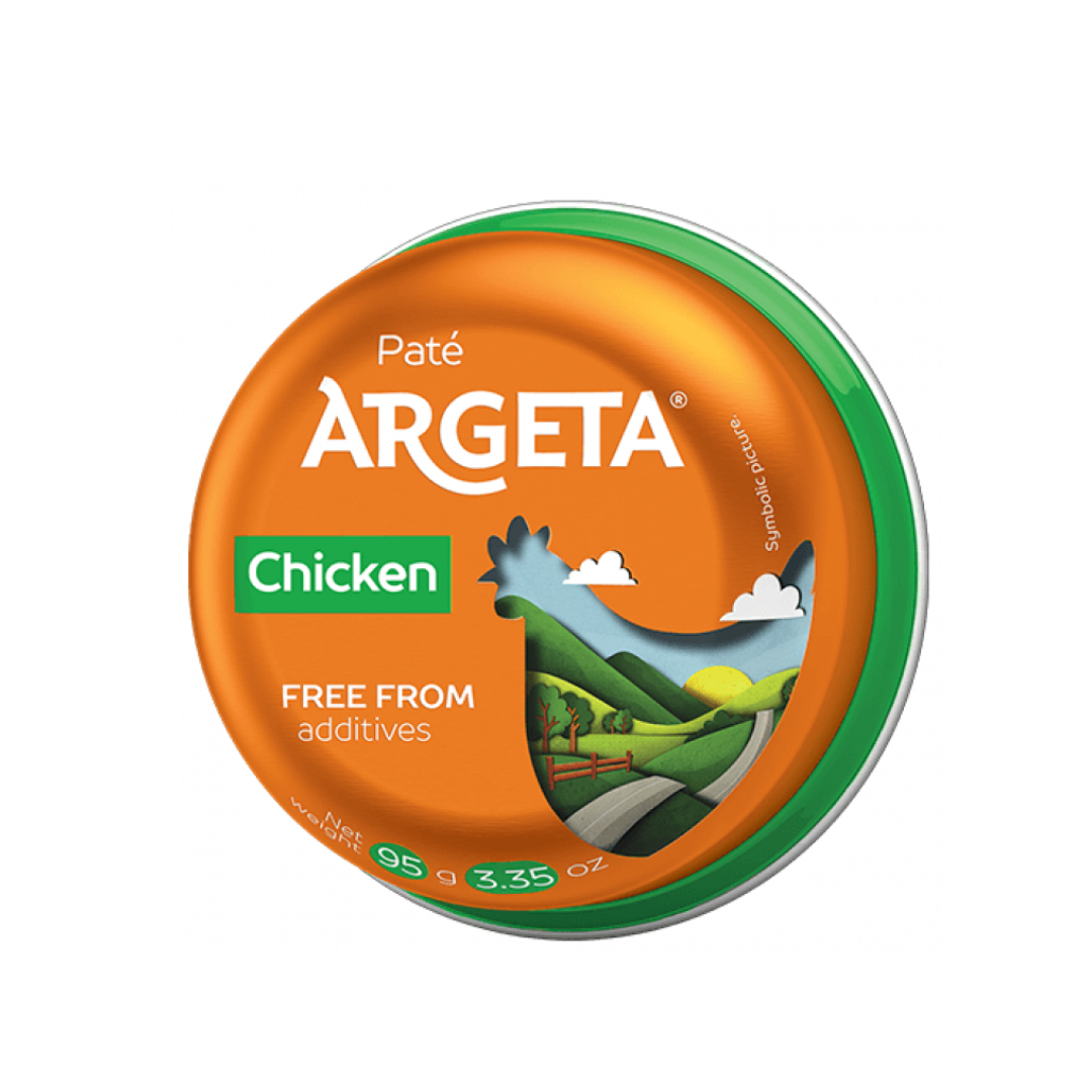 ARGETA Chicken Pate 95G Euro Market