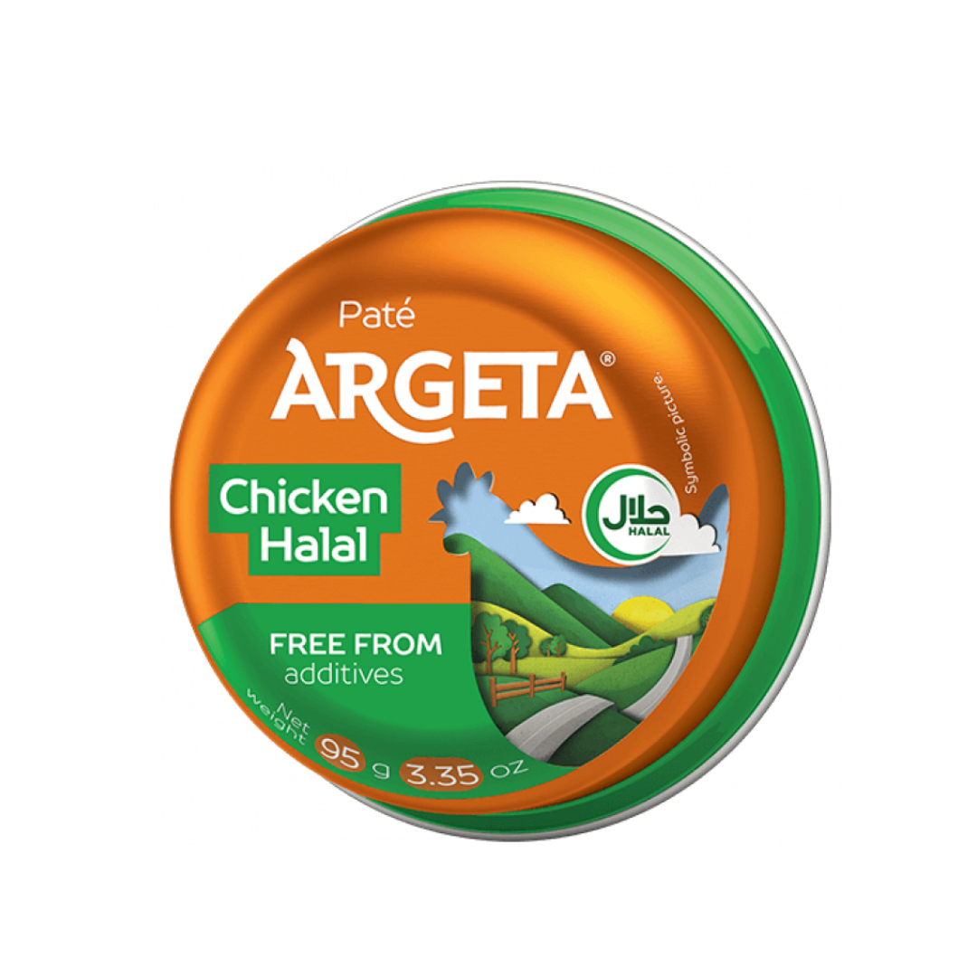 ARGETA Chicken Pate Halal 95G Euro Market