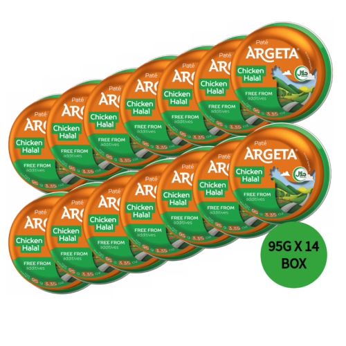 ARGETA Chicken Pate Halal 95G X 14