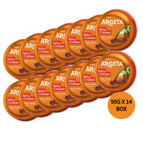 ARGETA Chicken Pate Pikant 95G X 14