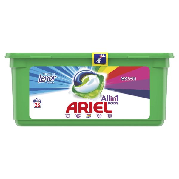 ARIEL ALL-IN-ONE +LENOR DETERGENT PODS 28 WASHES