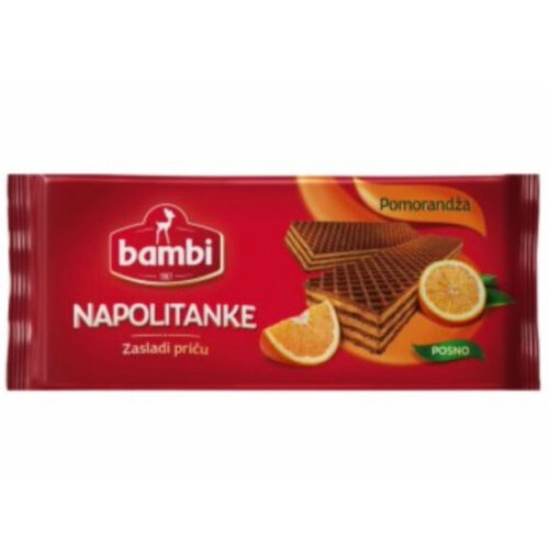BAMBI Wafers Orange 185G