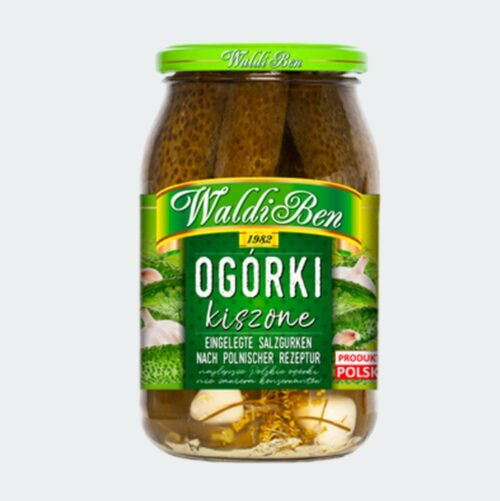 WALDI BEN Ogorki Kiszone Brine 850G