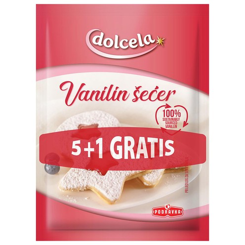 PODRAVKA Vanillin Sugar 5+1 48G