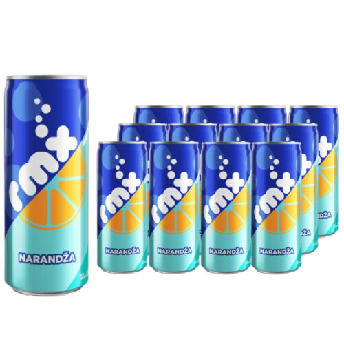 KNJAZ MILOS Remix Orange 0.33L X 12