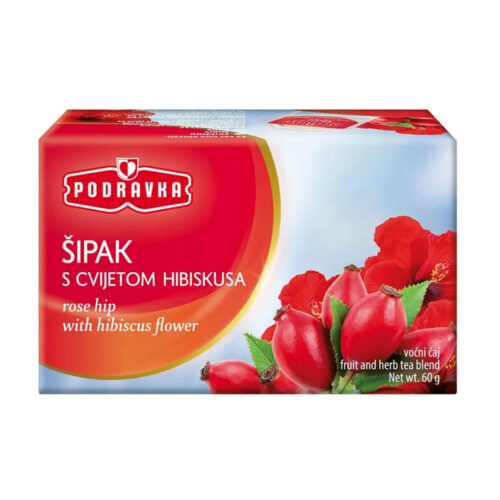 PODRAVKA Rosehip/Hibiskus 60G