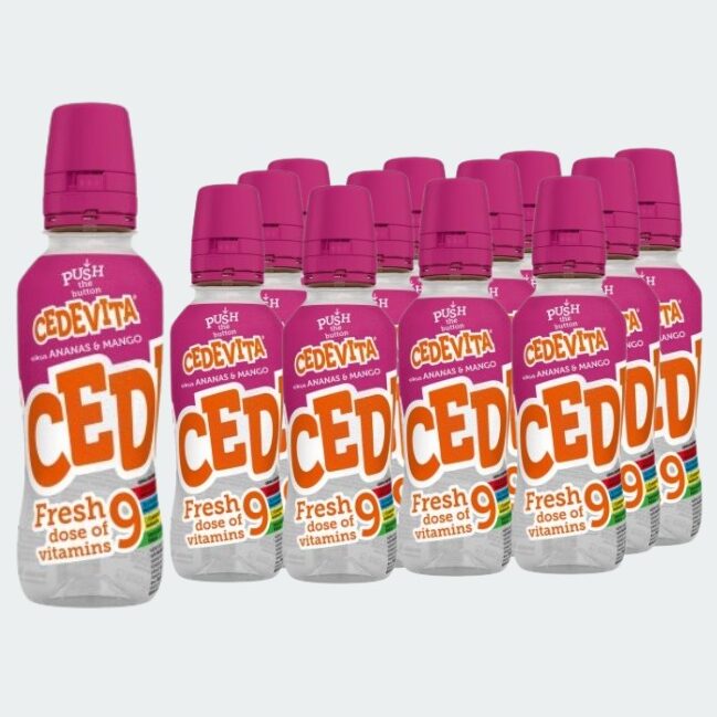 CEDEVITA GO Pineapple/Mango 344ML X 12