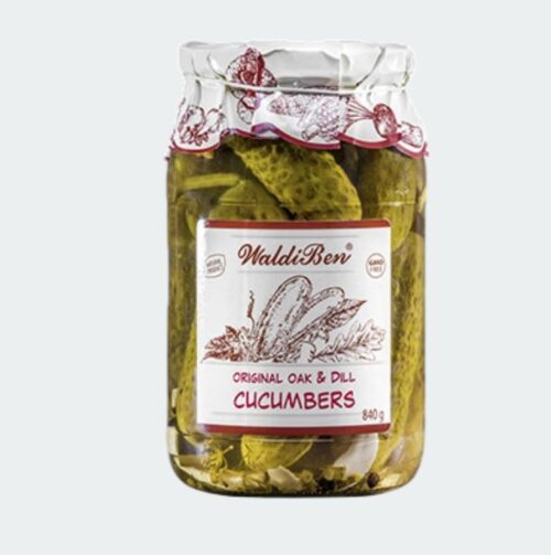 WALDI BEN Oak/Dill Cucumbers 840G