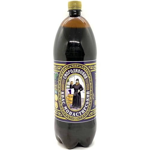 MONASTIRSKI Kvas Black Currant 2L