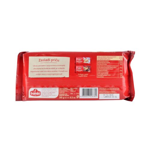 BAMBI Wafers Hazelnut 185G - Image 2