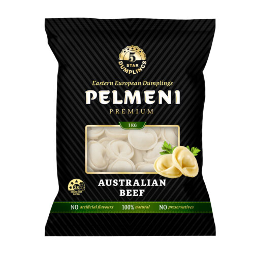 FIVE STAR Beef Pelmeni 1KG
