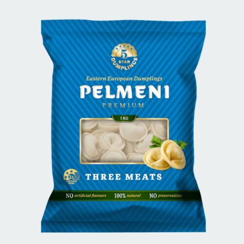 FIVE STAR Pelmeni Three Meats 1KG