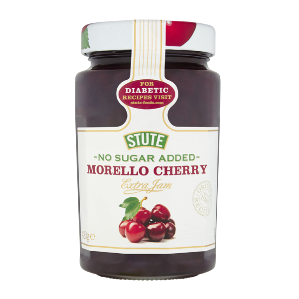 STUTE Diabetic Sour Cherry Jam 430G